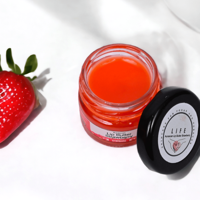 Strawberry Lip Butter For Soft and Naturally Pink Lips - 20 Grams