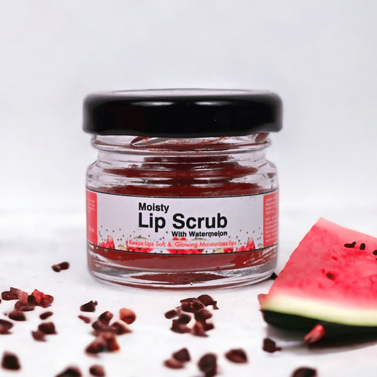 Watermelon Lip Scrub For Soft and Naturally Pink Lips - 20 Grams